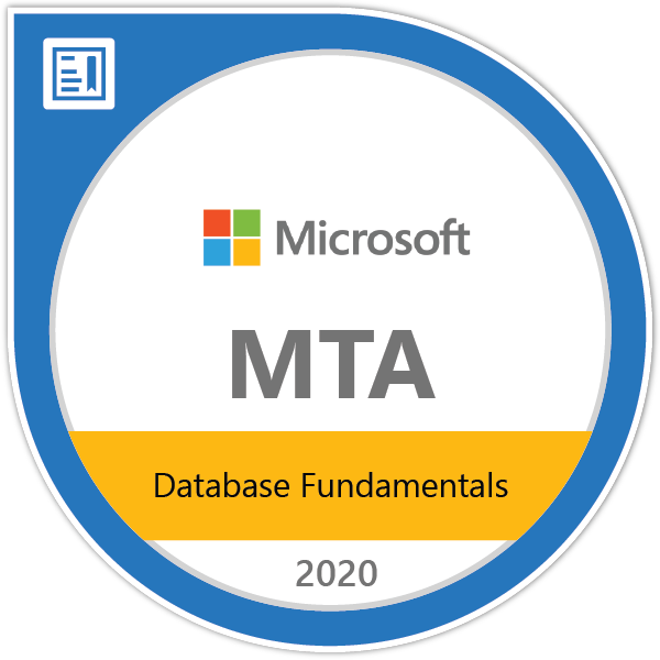MTA Database Fundamentals